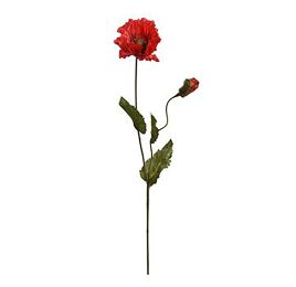 POPPY SPRAY X 2 72CM RED