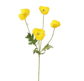 POPPY 60CM YELLOW