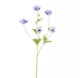 ANEMONE SPRAY 81CM BLUE