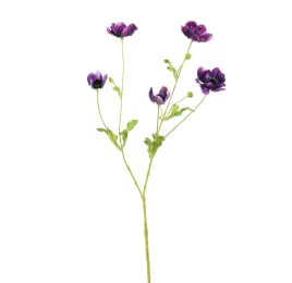 ANEMONE SPRAY 81CM PURPLE