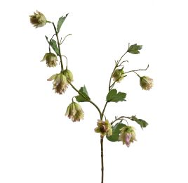 HOP FLOWER SPRAY 77CM PINK