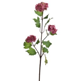 SNOWBALL SPRAY X3 50CM BURGUNDY