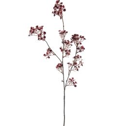 LARGE GYPSO SPRAY 106CM BURGUNDY