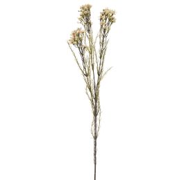 WAX FLOWER 78CM CREAM