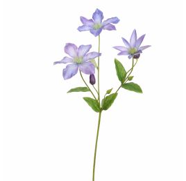 CLEMATIS SPRAY 67CM BLUE