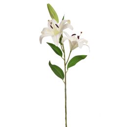 LARGE LILY X2 87CM CREAM