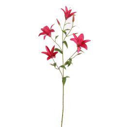 LARGE TIGER LILY SPRAY 130CM BEAUTY