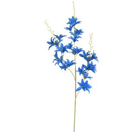 LILY BRANCH 110CM BLUE