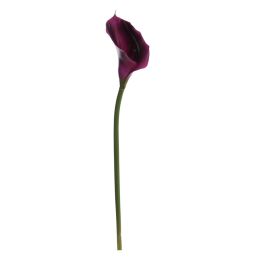SINGLE CALLA 72CM DARK PURPLE