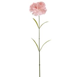 SINGLE CARNATION 60CM PINK