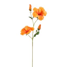 HIBISCUS 75CM ORANGE