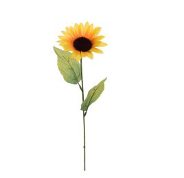 SINGLE SUNFLOWER 61CM YELLOW