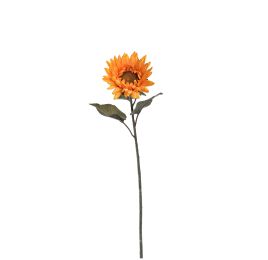 SINGLE SUNFLOWER 70CM YELLOW