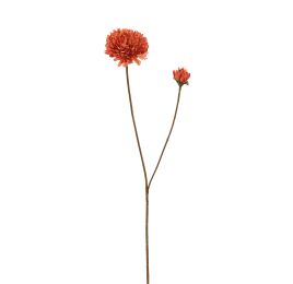 MUM SPRAY 63CM ORANGE