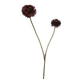 BALL MUM 80CM BURGUNDY