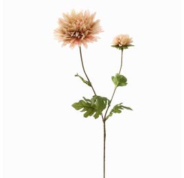 MUM SPRAY 73CM AMBER