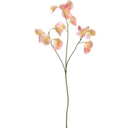 SWEET PEA SPRAY 66CM PEACH