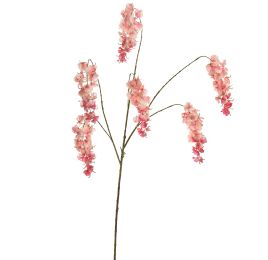 LARGE WISTERIA SPRAY 120CM PINK