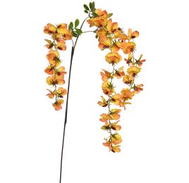 LARGE WISTERIA 125CM ORANGE