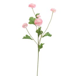 POMPOM BRANCH 60CM PINK