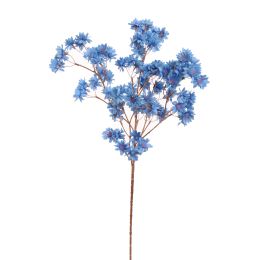 MINI FLOWER SPRAY 80CM BLUE