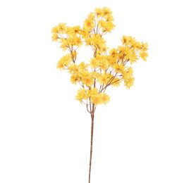 MINI FLOWER SPRAY 80CM YELLOW