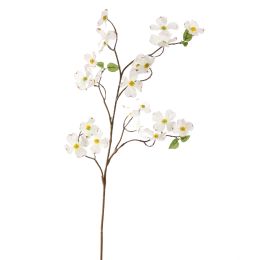 DOGWOOD SPRAY 90CM CREAM