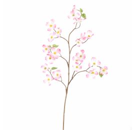 DOGWOOD SPRAY 90CM PINK