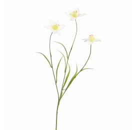 DAFFODIL SPRAY 70CM WHITE