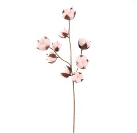 COTTON BRANCH 65CM PINK