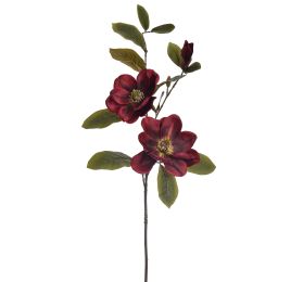 MAGNOLIA 83CM BURGUNDY