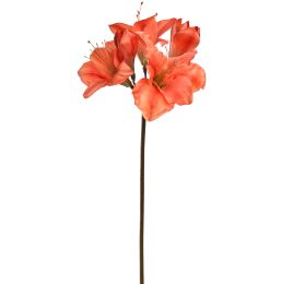 LARGE AMARYLLIS 80CM ORANGE