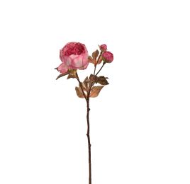 BALL PEONY SPRAY 60CM BEAUTY