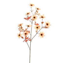 DAHLIA FLOWER 113CM PEACH
