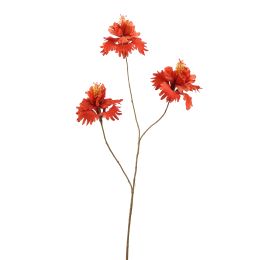 HIBISCUS 89CM ORANGE