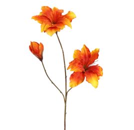 AMARYLLIS 88CM ORANGE