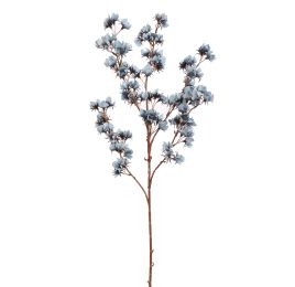 FLOWER SPRAY 85CM BLUE