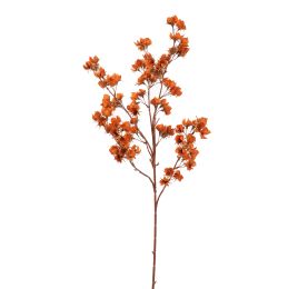 FLOWER SPRAY 85CM ORANGE