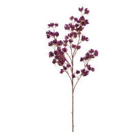 FLOWER SPRAY 85CM PURPLE