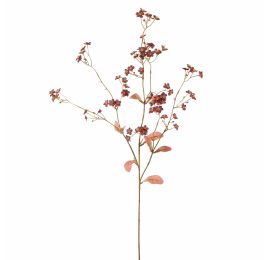 FORGET ME NOT FLOWER 76CM BURGUNDY
