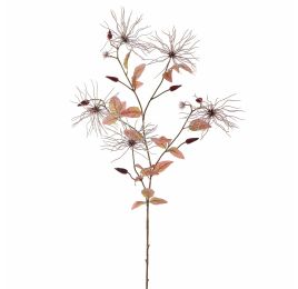 WILD CLEMATIS 145CM BURGUNDY