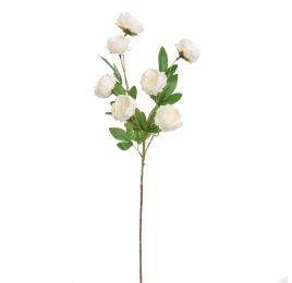 MINI PEONY 80CM CREAM