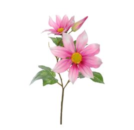 DAHLIA SPRAY X 2 33CM PINK