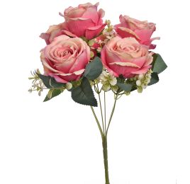 ROSE BUSH 42CM PINK