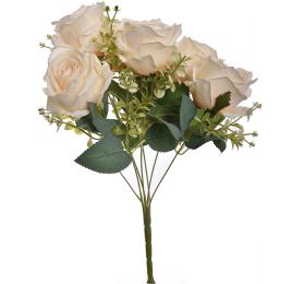 ROSE BUSH 42CM VANILLE