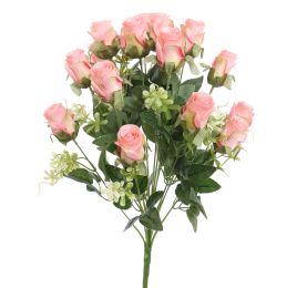 ROSEBUD X18 BUSH 50CM PINK