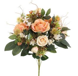 ROSE MIXED BUSH 53CM PEACH