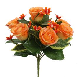 ROSEBUD X7 BUSH 23CM ORANGE