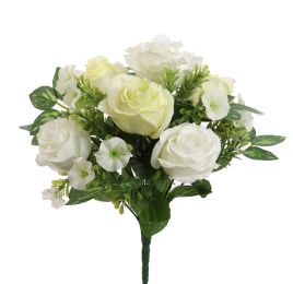 ROSE X13 BUSH 33CM CREAM