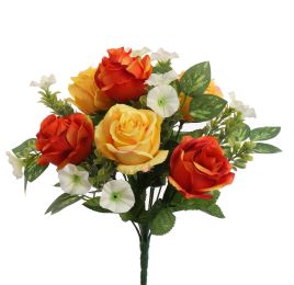 ROSE X13 BUSH 33CM ORANGE